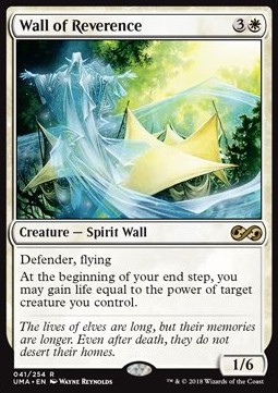 Wall of Reverence - Ultimate Masters 