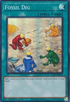 Fossil Dig (V.1 Super Rare)