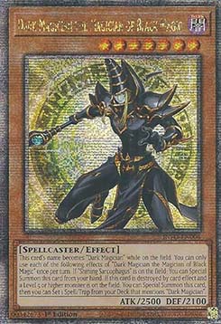 Dark Magician the Magician of Black Magic (V.2 Quarter Century Secret Rare) 
