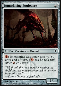 Immolating Souleater - New Phyrexia 