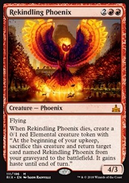 Rekindling Phoenix - Rivals of Ixalan 