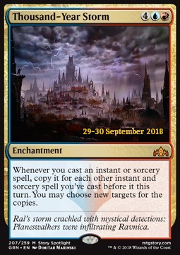 Thousand Year Storm - Guilds of Ravnica Extras 