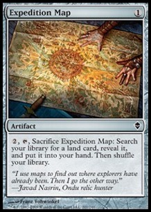 Expedition Map - Zendikar 