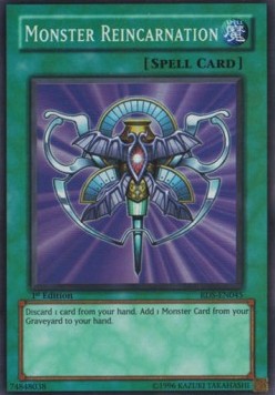 Monster Reincarnation (V.1 - Super Rare) 