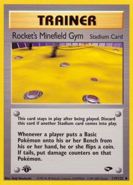 Rocket's Minefield Gym 