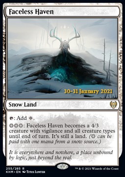 Faceless Haven (V.1) - Kaldheim Promos 