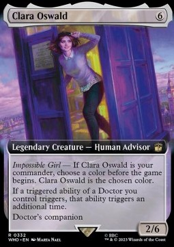 Clara Oswald (V.1) - Universes Beyond Doctor Who Extras 