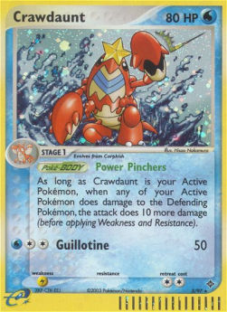 Crawdaunt (Power Pinchers) 
