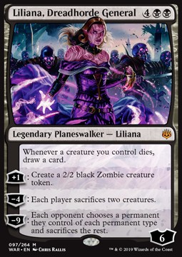 Liliana Dreadhorde General - War of the Spark 