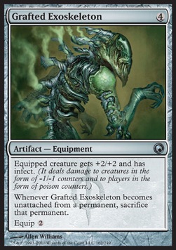 Grafted Exoskeleton - Scars of Mirrodin 