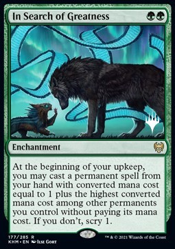 In Search of Greatness (V.2) - Kaldheim Promos 