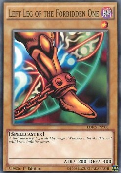 Left Leg of the Forbidden One 