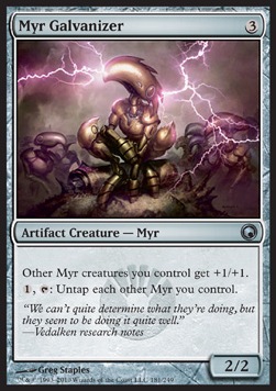 Myr Galvanizer - Scars of Mirrodin 