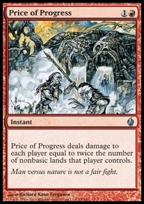 Price of Progress - Premium Deck Series Fire & Lightning 