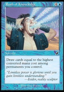 Rush of Knowledge - Scourge 