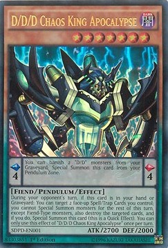 D/D/D Chaos King Apocalypse 