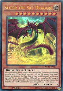 Slifer the Sky Dragon (V.1 - Ultra Rare) 