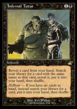 Infernal Tutor - Ravnica Remastered Extras 