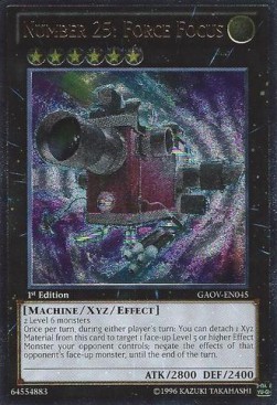 Number 25: Force Focus (V.2 - Ultimate Rare) 