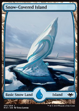 Snow Covered Island - Modern Horizons 