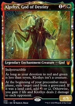 Klothys God of Destiny - Theros Beyond Death Extras 