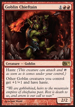 Goblin Chieftain - Magic 2011 