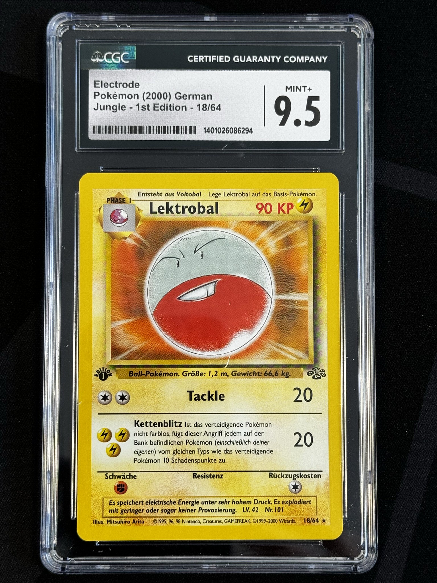 Electrode - JU 18 - German - CGC 9.5