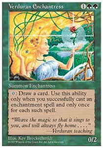 Verduran Enchantress - Fifth Edition 