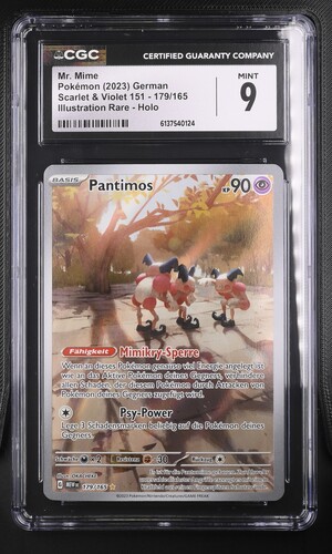 Mr. Mime - MEW 179 - German - CGC 9 