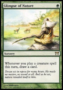 Glimpse of Nature - Champions of Kamigawa 