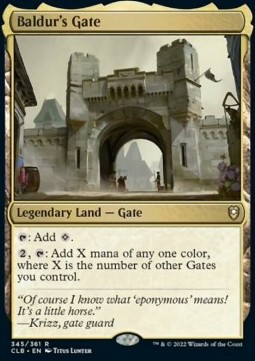 Baldurs Gate - Commander Legends Battle for Baldurs Gate 