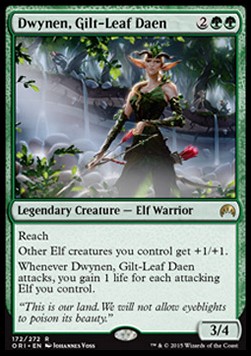 Dwynen Gilt Leaf Daen - Magic Origins 