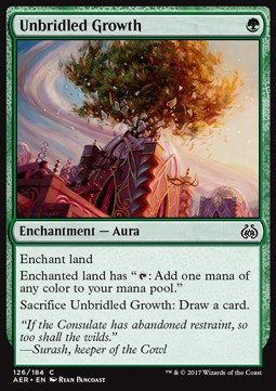 Unbridled Growth - Aether Revolt 