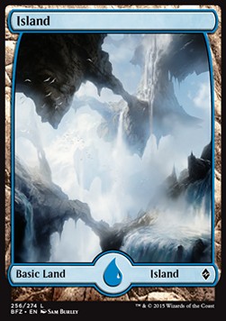Island (V.3) - Battle for Zendikar 