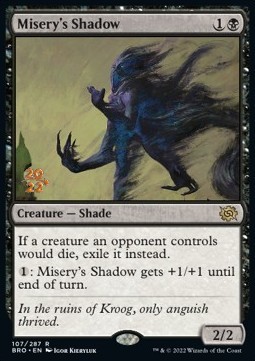 Miserys Shadow (V.1) - The Brothers War Promos 
