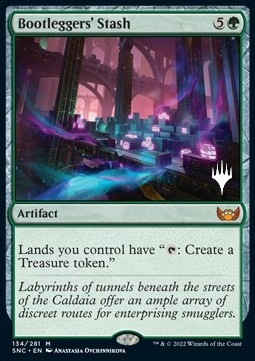 Bootleggers Stash (V.2) - Streets of New Capenna Promos 