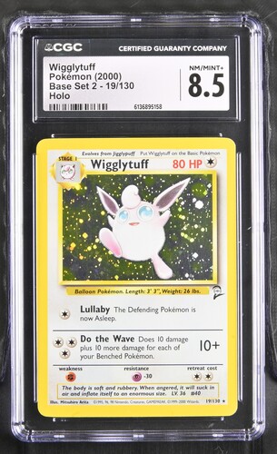 Wigglytuff - B2 19 - English - CGC 8.5 