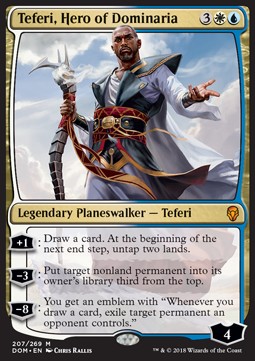 Teferi Hero of Dominaria - Dominaria 