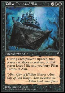 Pillar Tombs of Aku - Visions 