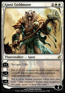 Ajani Goldmane - Lorwyn 