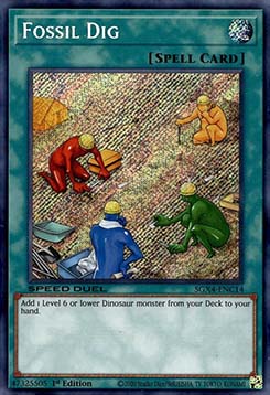 Fossil Dig (V.2 Secret Rare) 