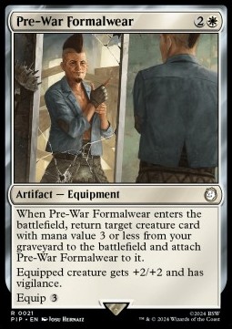 Pre War Formalwear - Universes Beyond Fallout 