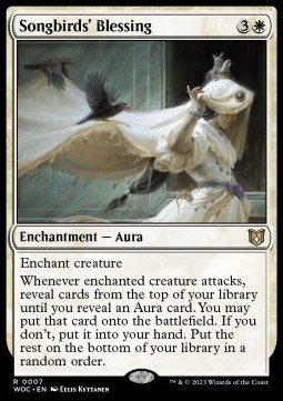 Songbirds Blessing - Commander Wilds of Eldraine 