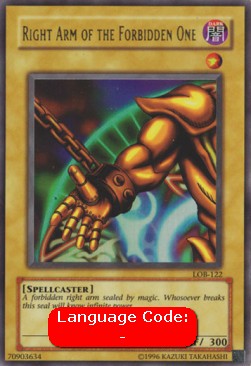 Right Arm of the Forbidden One 