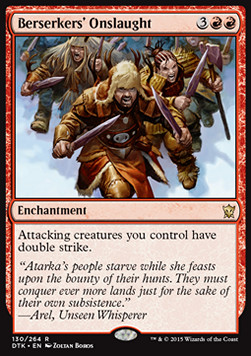 Berserkers Onslaught - Dragons of Tarkir 