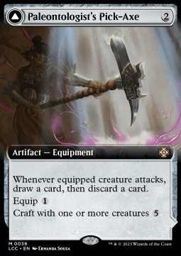 Paleontologists Pick Axe Dinosaur Headdress (V.1) 