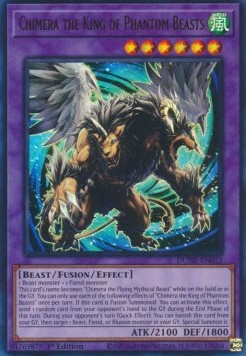Chimera the King of Phantom Beasts (V.1 - Ultra Rare) 