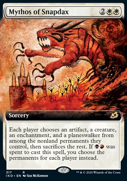 Mythos of Snapdax - Ikoria Lair of Behemoths Extras 