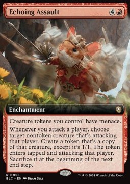 Echoing Assault - Commander Bloomburrow Extras 