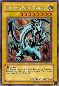 Blue-Eyes White Dragon (V.2 - Secret Rare) 